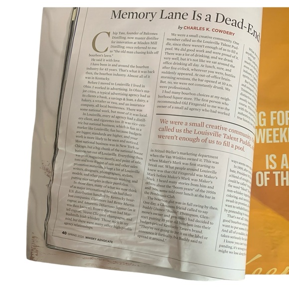 Whisky Advocate Magazine Spring 2024 Cask Finishing Modern Global Fine Art - Picture 4 of 9